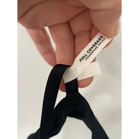 Smoothez Aerie Women's Size 34B Microfiber Unlined Full Coverage Bra Black NWT - Picture 4 of 6